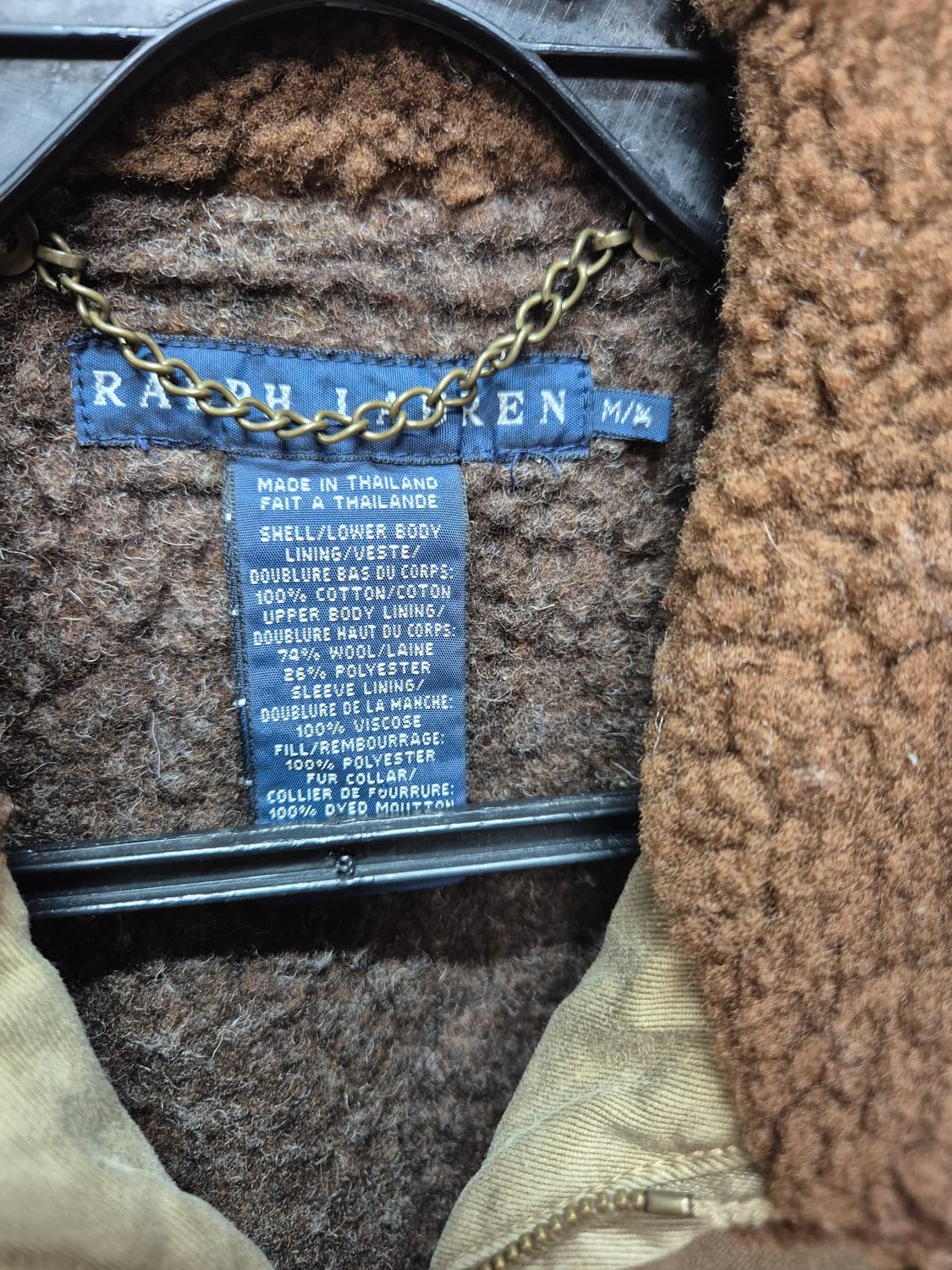 폴로 헌팅 양털 자켓 상품이미지2