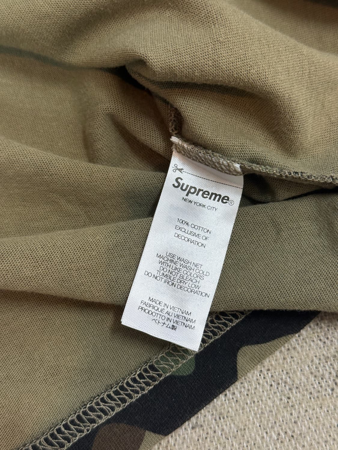 Supreme 슈프림 카모 반팔티 상품이미지6