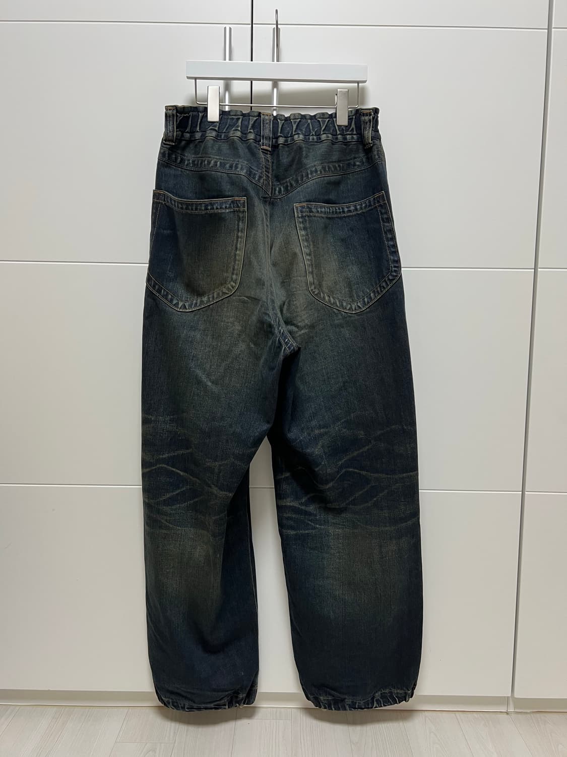미하라야스히로 와이드 데님팬츠 진 44 인디고 상품이미지2