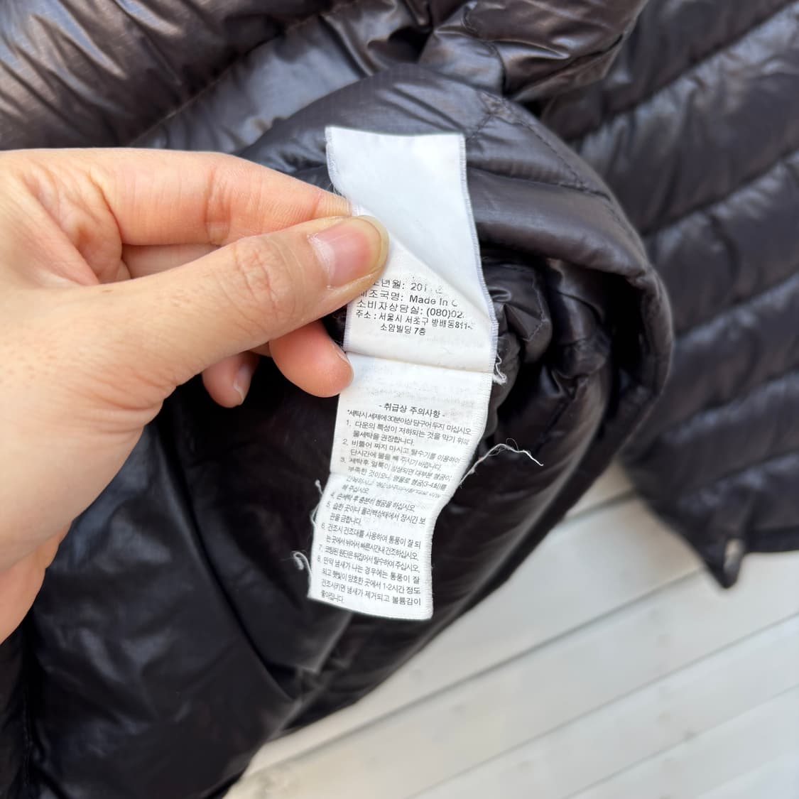 Mont-bell 몽벨 경량패딩 상품이미지7