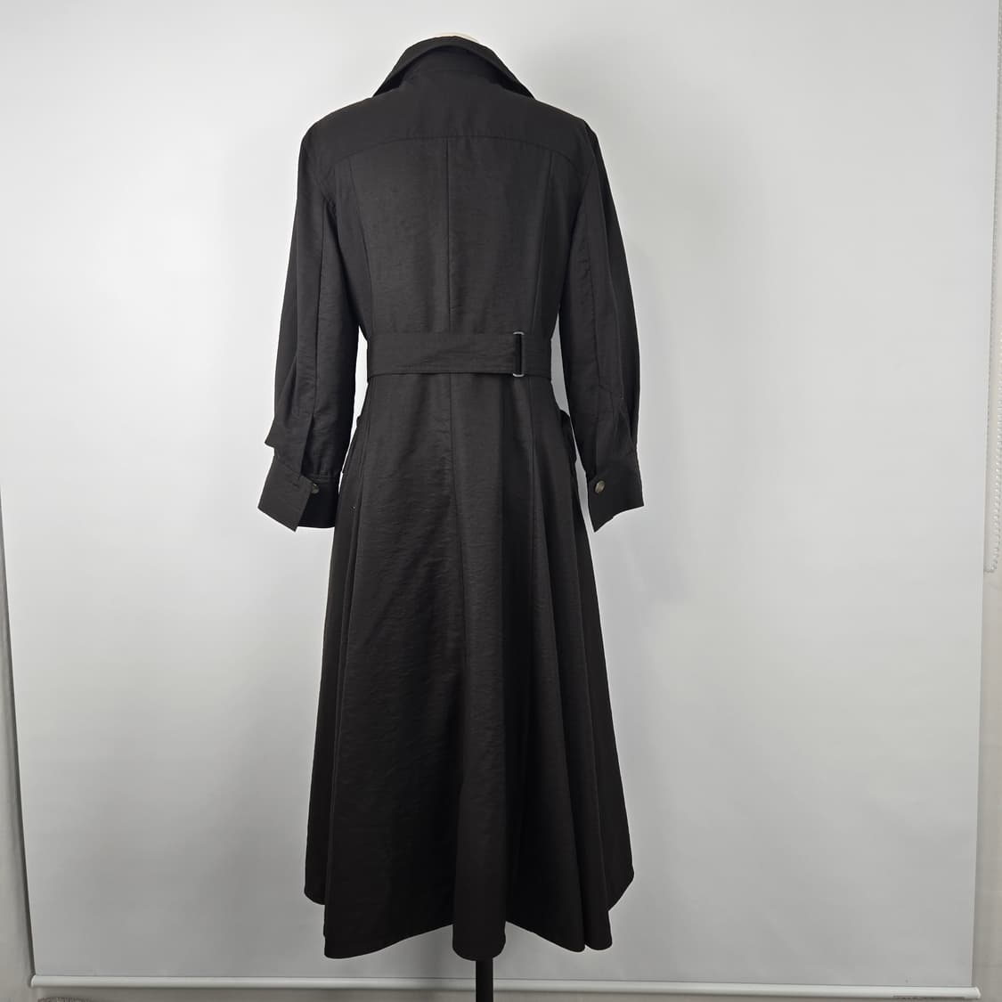 0830 미샤 22fw브라운 롱 트렌치 코트 스타일 55 상품이미지2