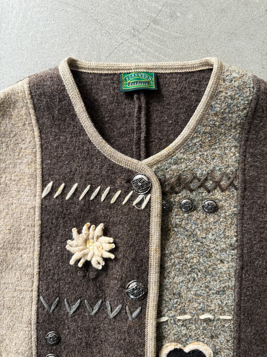 Sonnwend Exklusiv Wool Vest 상품이미지2
