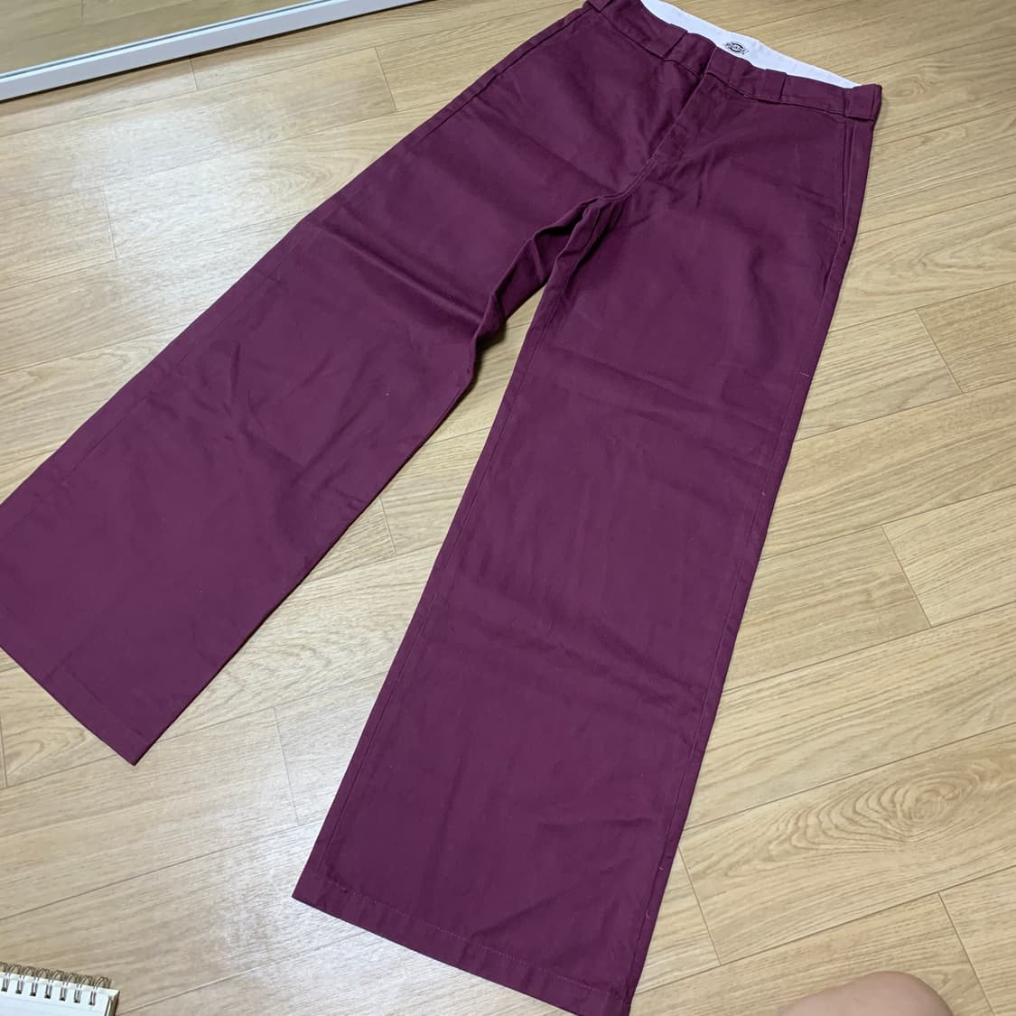 30)Dickies 디키즈 슈퍼 와이드 플레어 치노 팬츠 상품이미지1