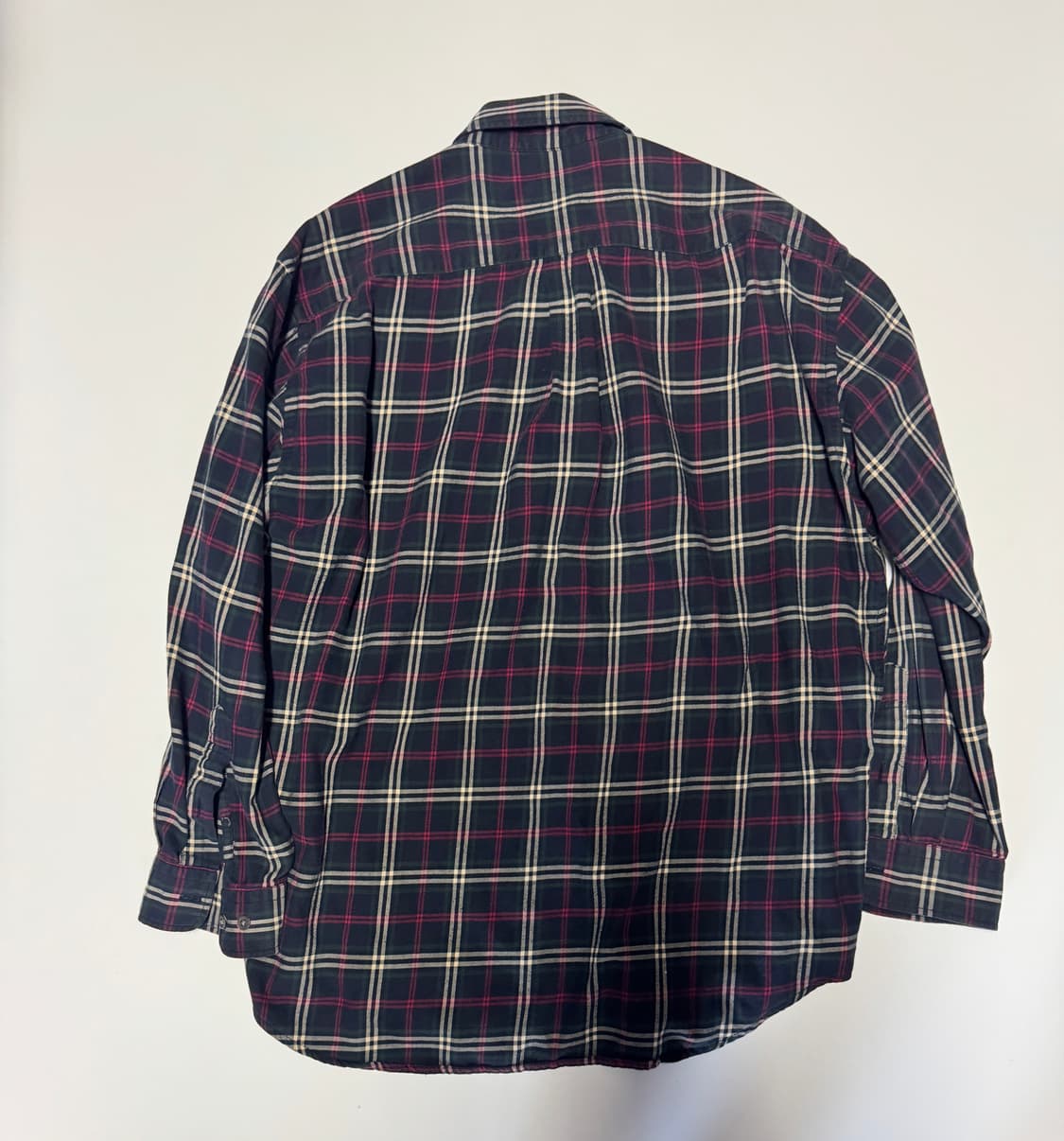 빈폴 오리지널 빈티지 클래식 오버핏 체크 셔츠 L ~ XL 상품이미지2