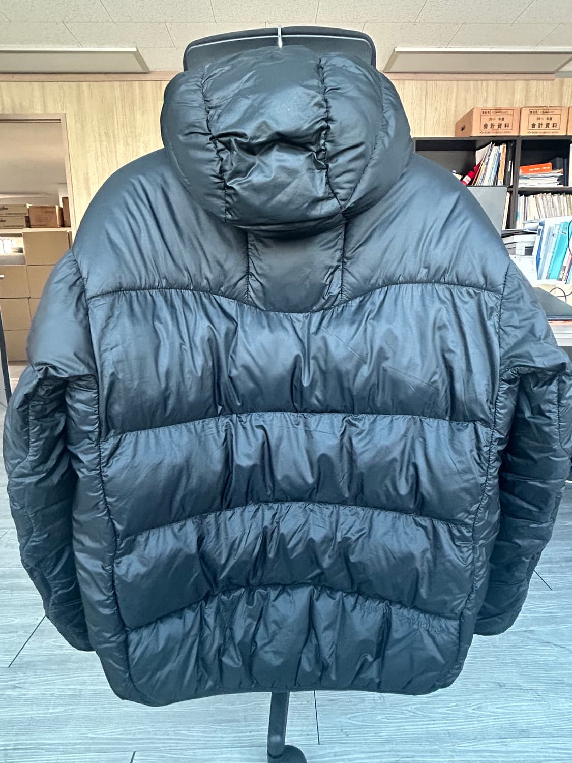 나이키 ACG 써마핏 블랙 패딩 자켓 L 상품이미지5