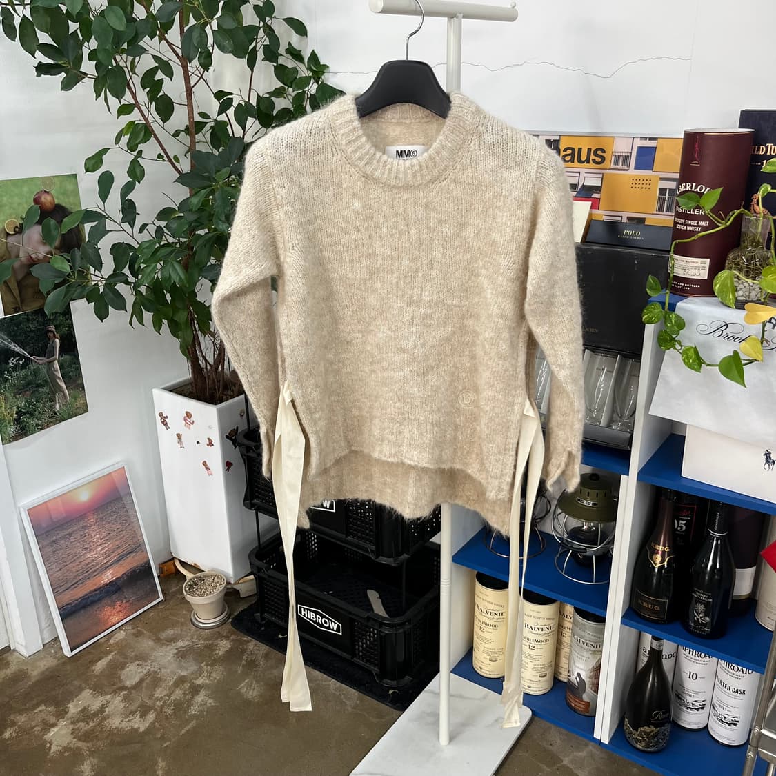 MM6 메종마르지엘라 모헤어 니트 S 상품이미지1