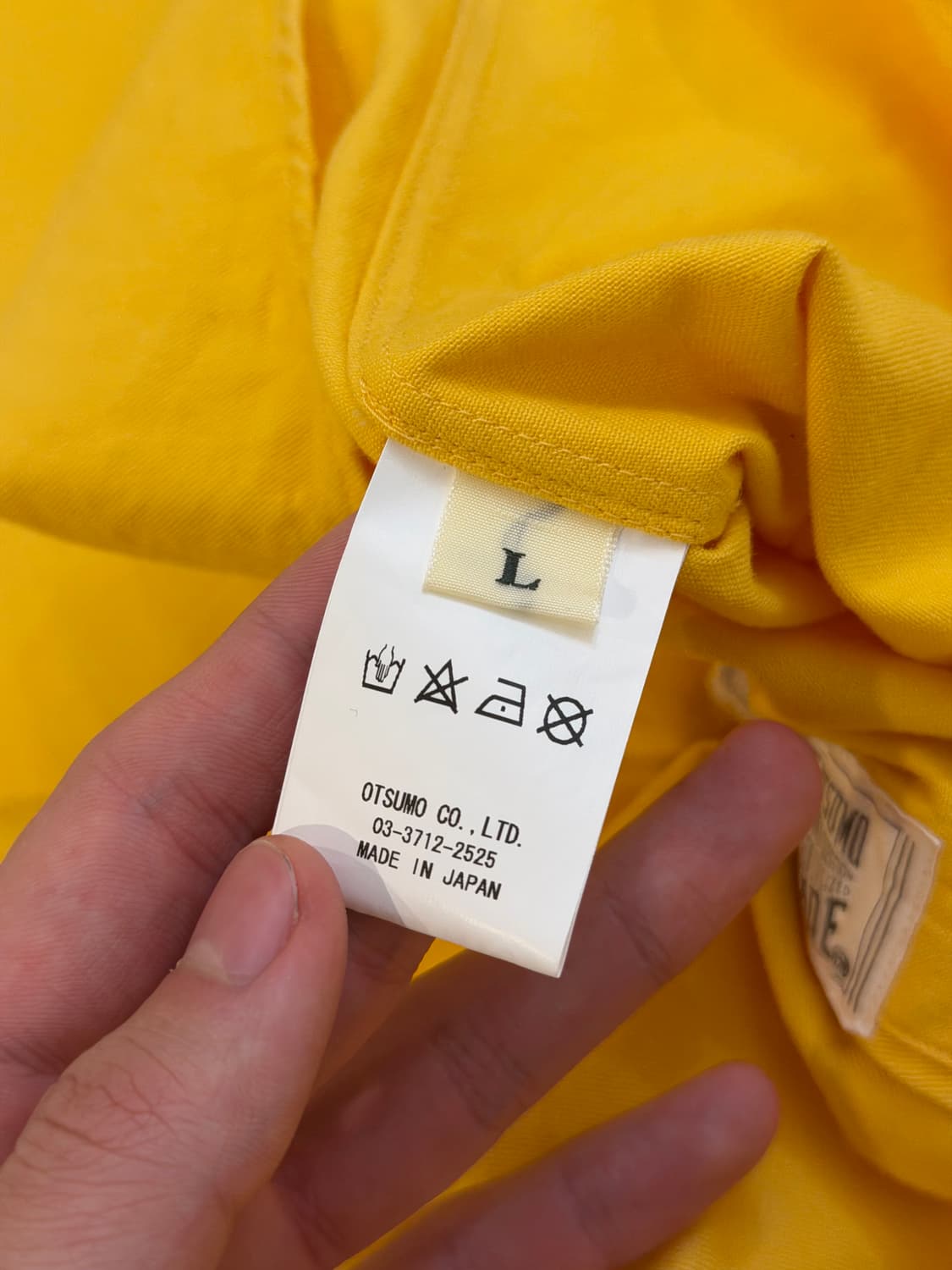 휴먼메이드 하트로고 옥스포드 셔츠 옐로우 상품이미지6