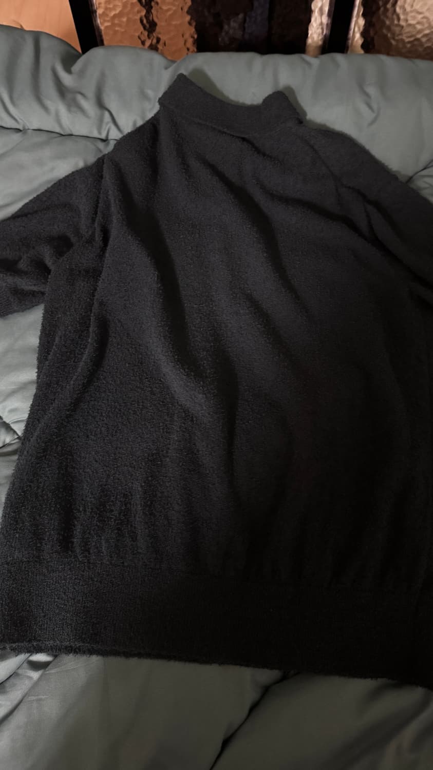 포터리 부클 폴로 니트 네이비 1사이즈 상품이미지4