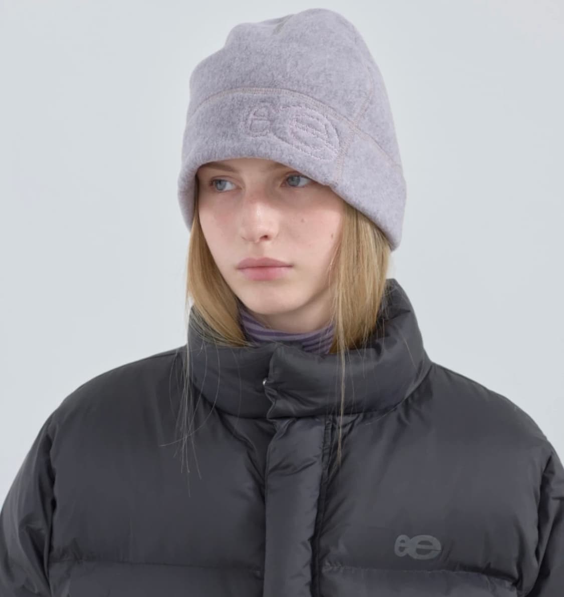 엔조블루스 플리스 비니 라벤더  상품이미지2