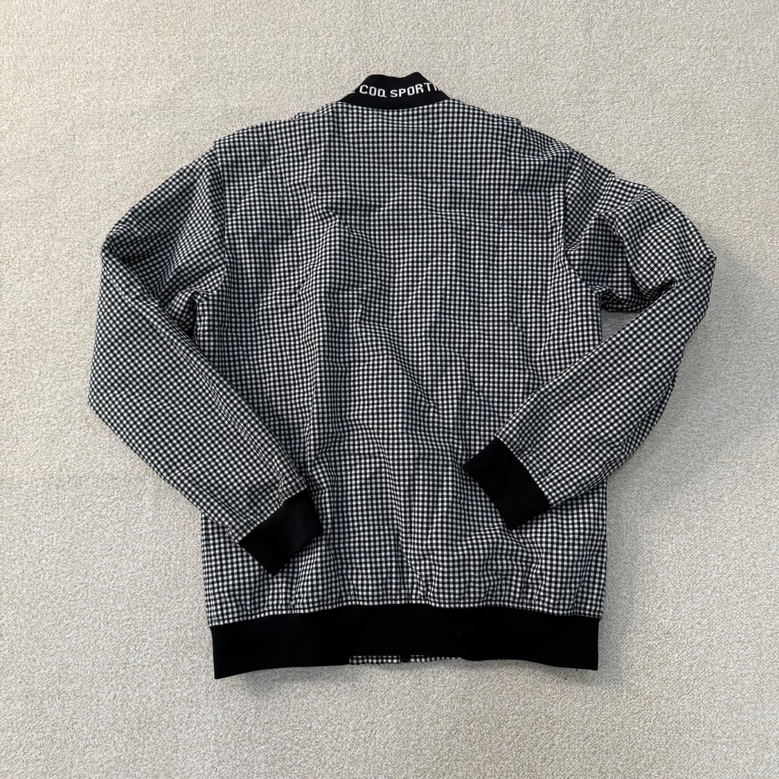 105 르꼬끄 골프 체크패턴 블루종 0213T1 상품이미지2