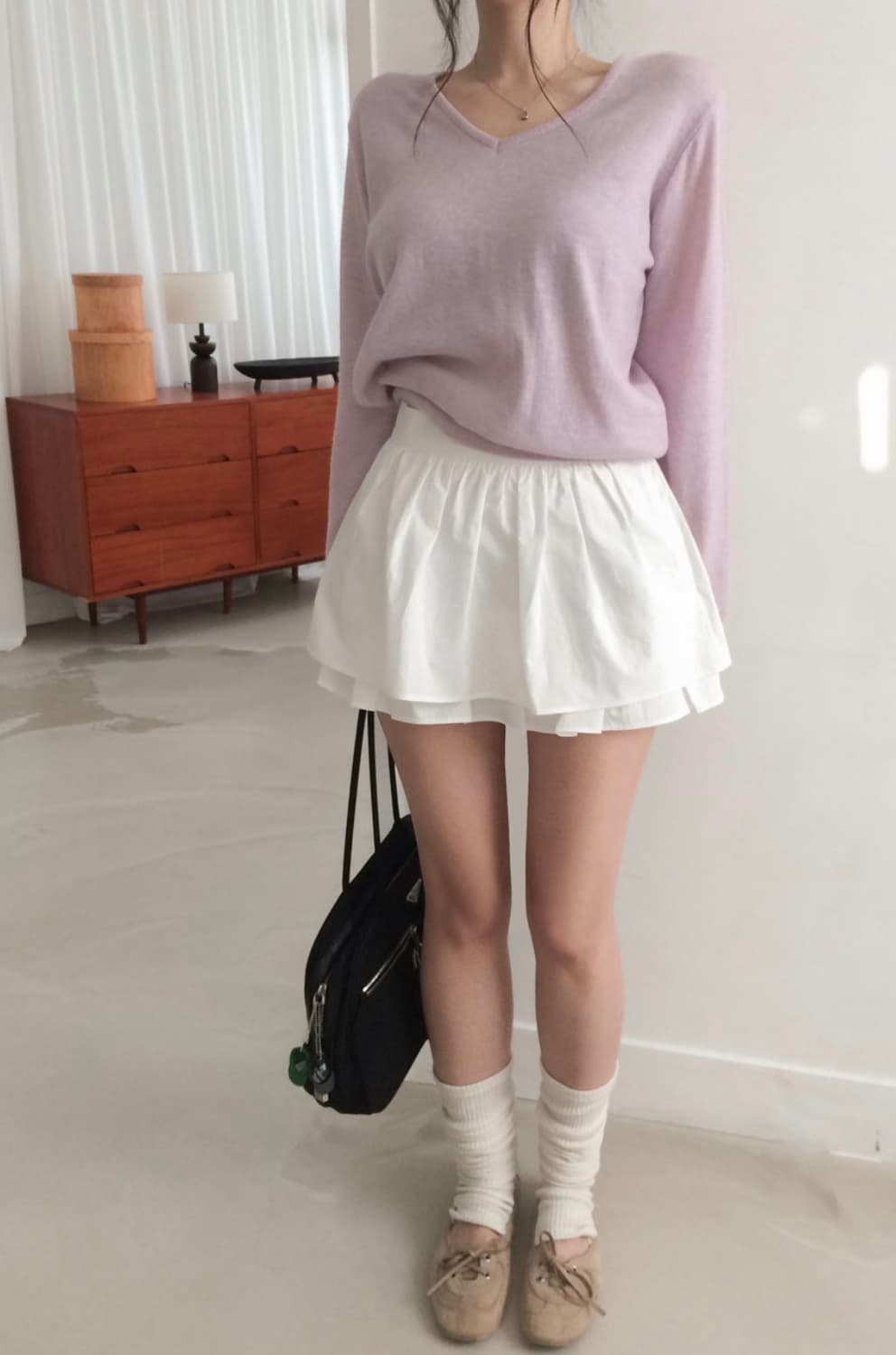 새상품|히프나틱 프티리 코튼 캉캉 치마바지s 상품이미지1