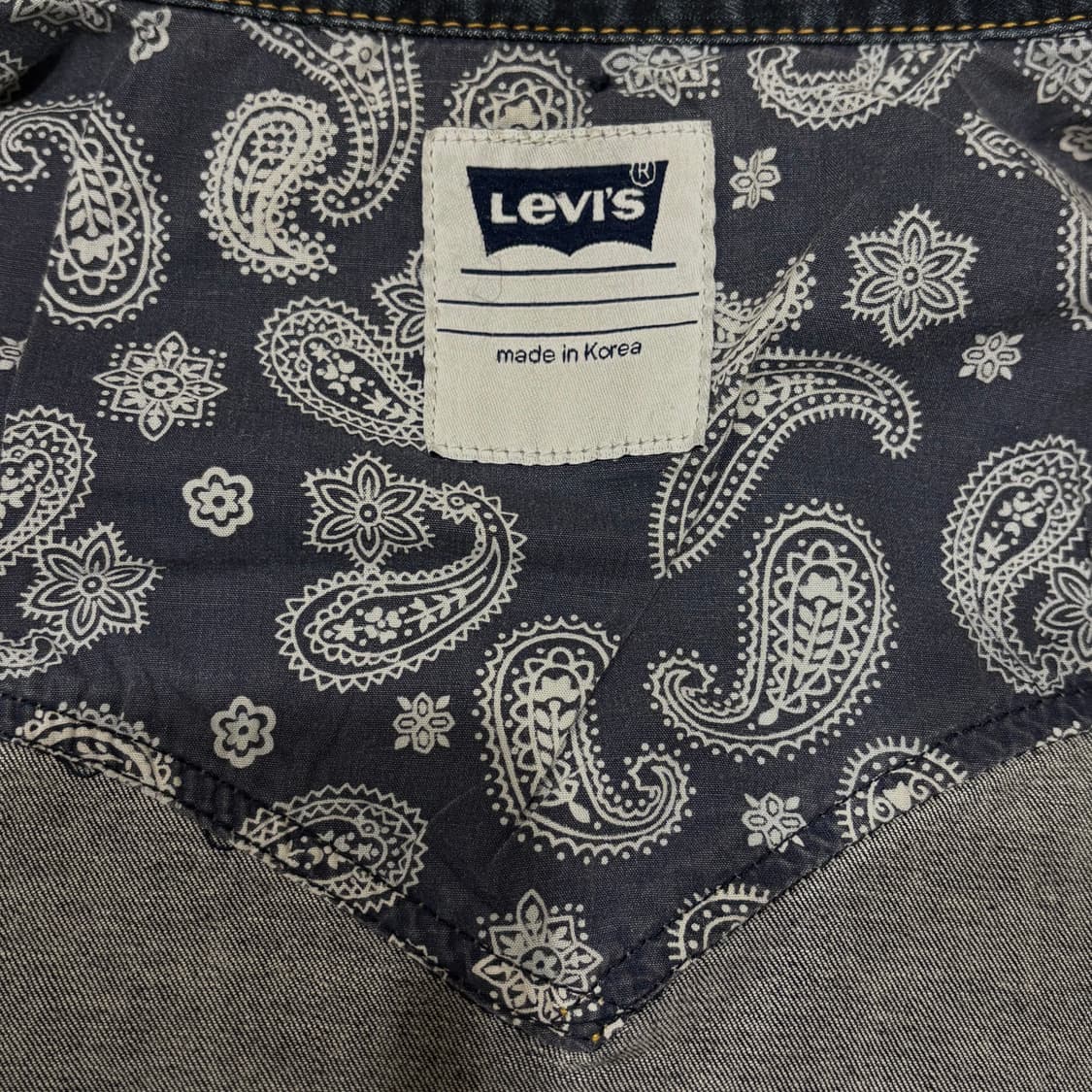 리바이스 vintage 데님 자켓 상품이미지3