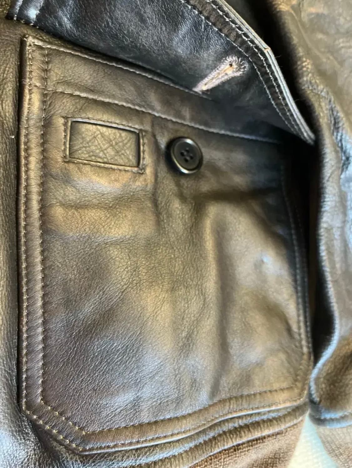 RRL VINTAGE EFFECT G-1 LEATHER JACKET 상품이미지8