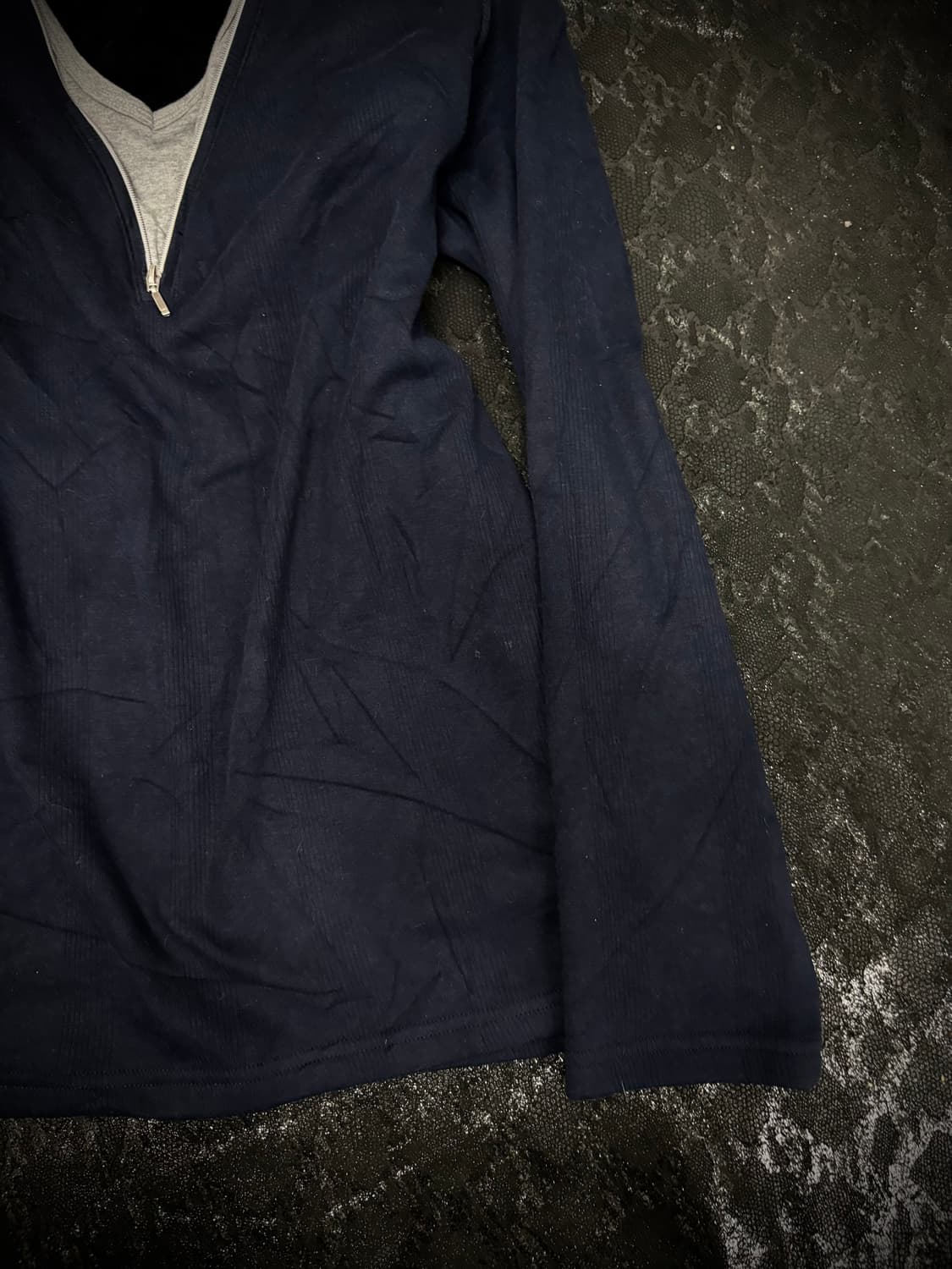 “Vintage”Navy Minimal Mood Grey Layered  상품이미지4