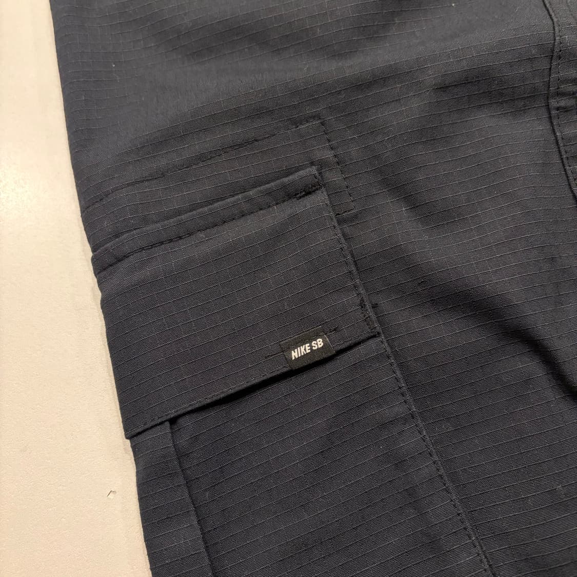 [30/M] 나이키 SB 립스탑 블랙 카고 바지 B868 상품이미지6