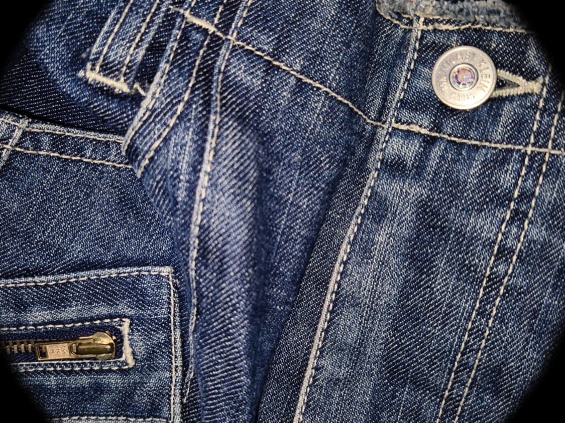 Michel Klein 00s denim zipper Skirt 상품이미지2