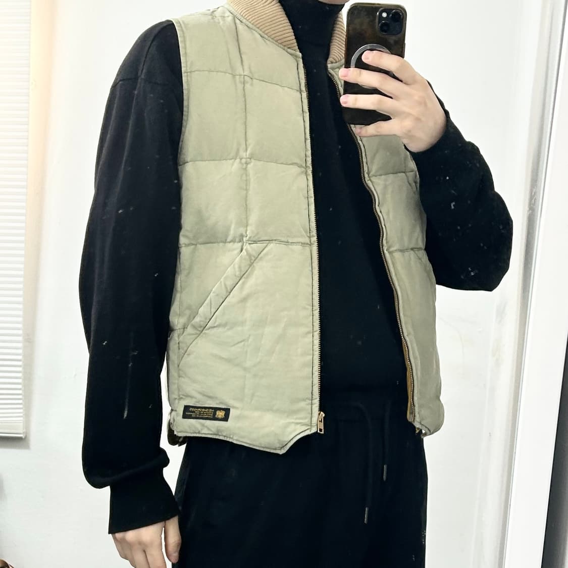 네이버후드 US 퀼팅 패딩 베스트 상품이미지3