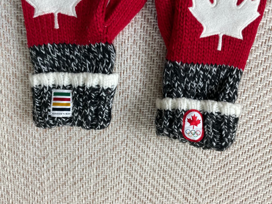 캐나다 허드슨베이 메이플 니트 장갑 J03825 상품이미지2