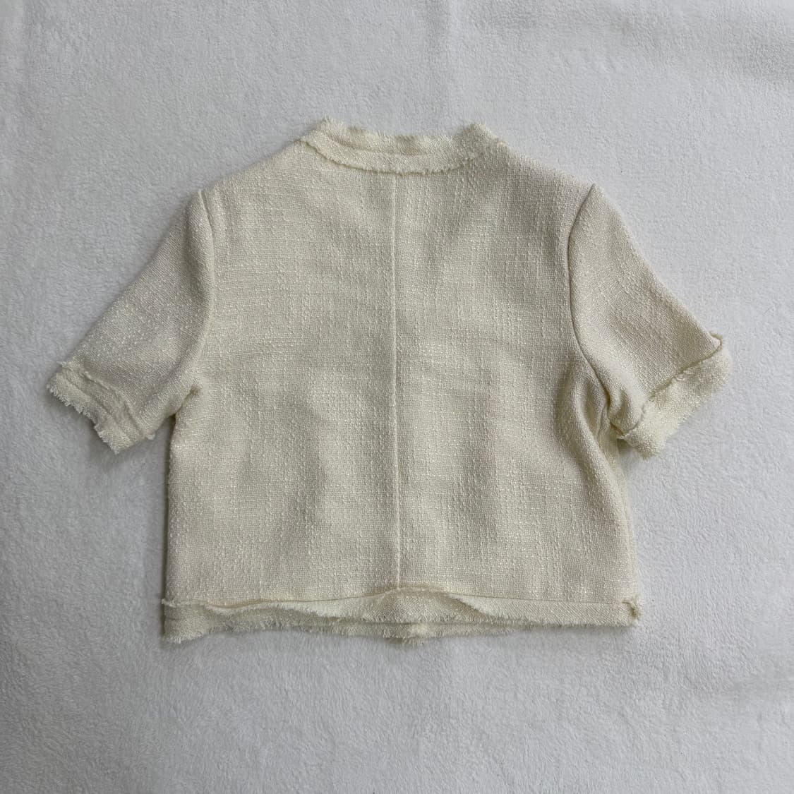 실측확인 빈티지 여성 트위드 자켓0311T 상품이미지2