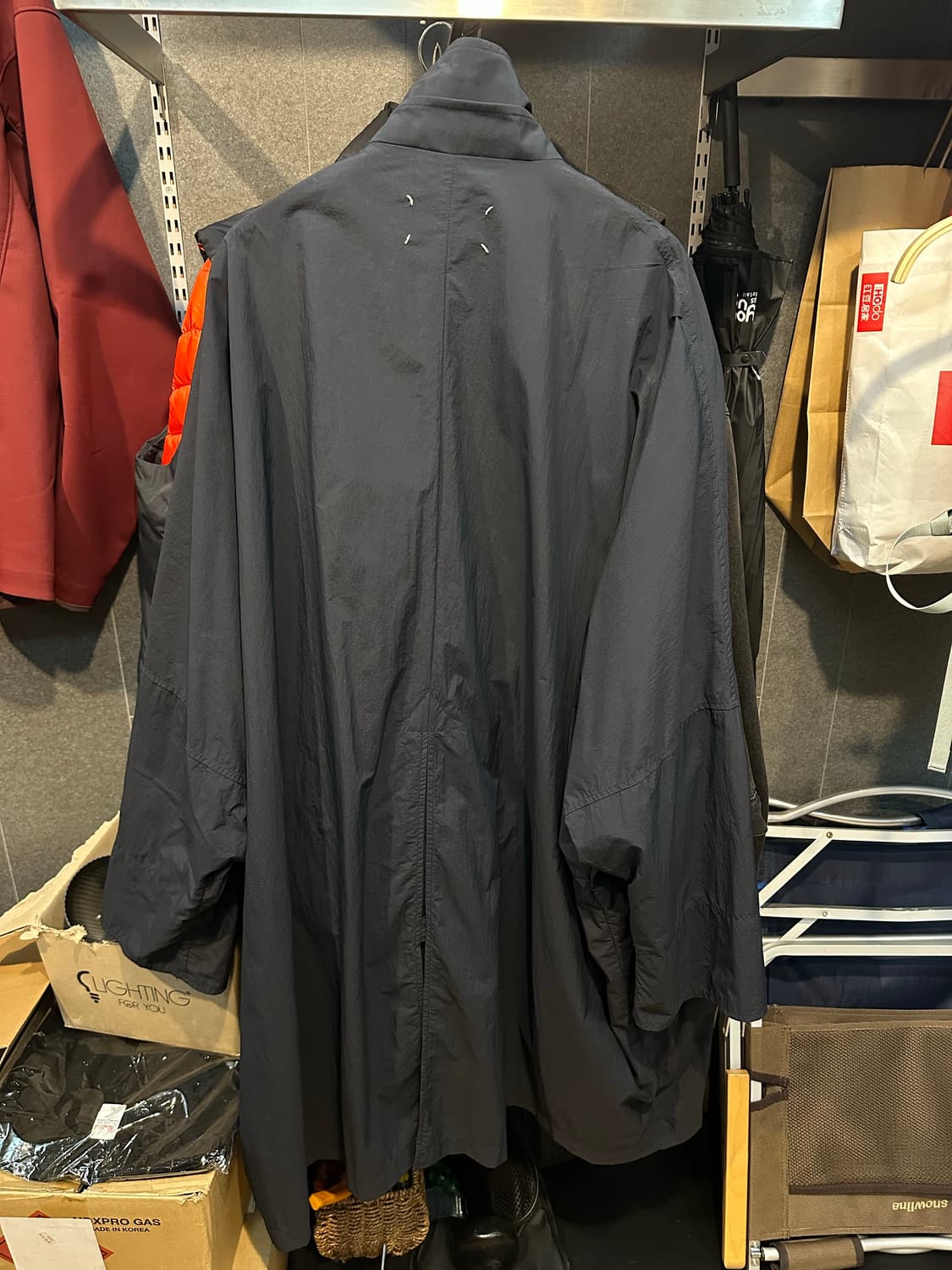 24ss 마르지엘라 나일론 트렌치코트 상품이미지3