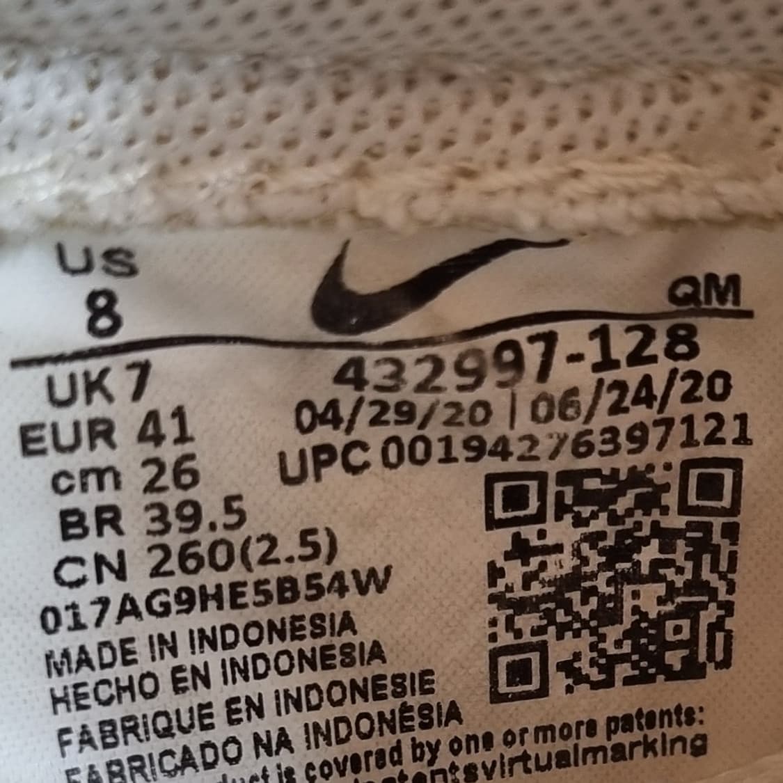 나이키 킬샷2 레더 남성스니커즈260  상품이미지6