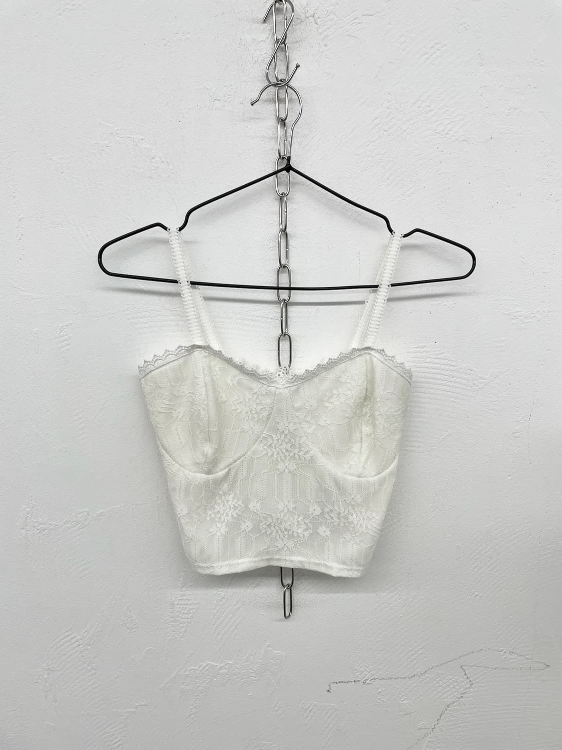 화이트 페어리 레이스 탑 상품이미지4