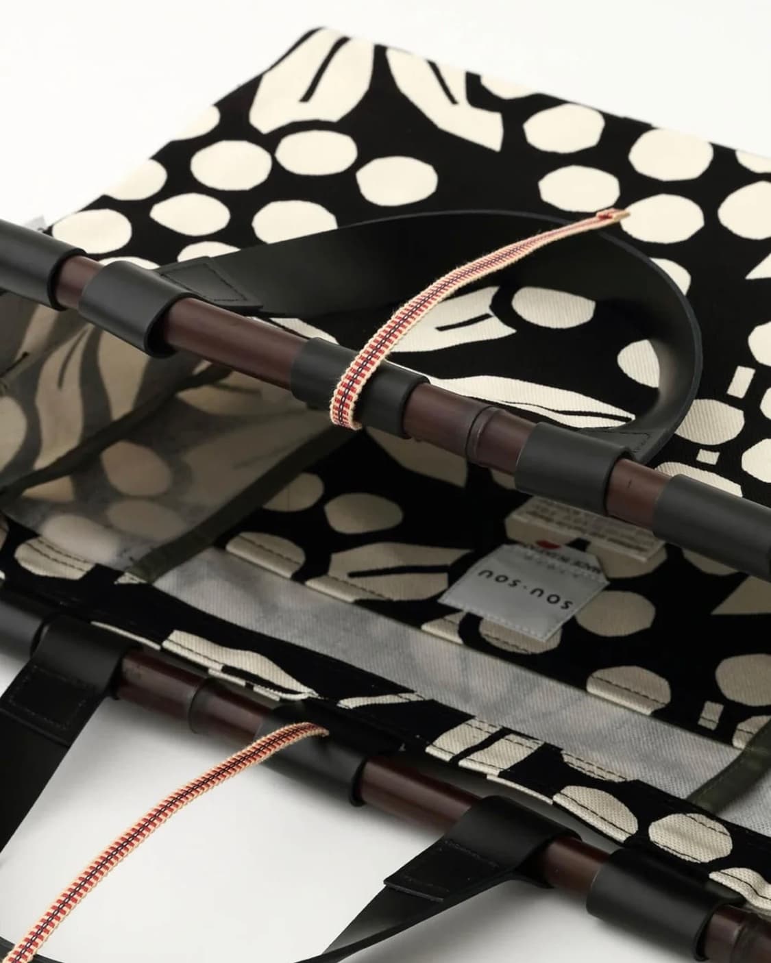 소우소우(sousou) 대나무손잡이 토트백 - [쇼핑백포함] 상품이미지9