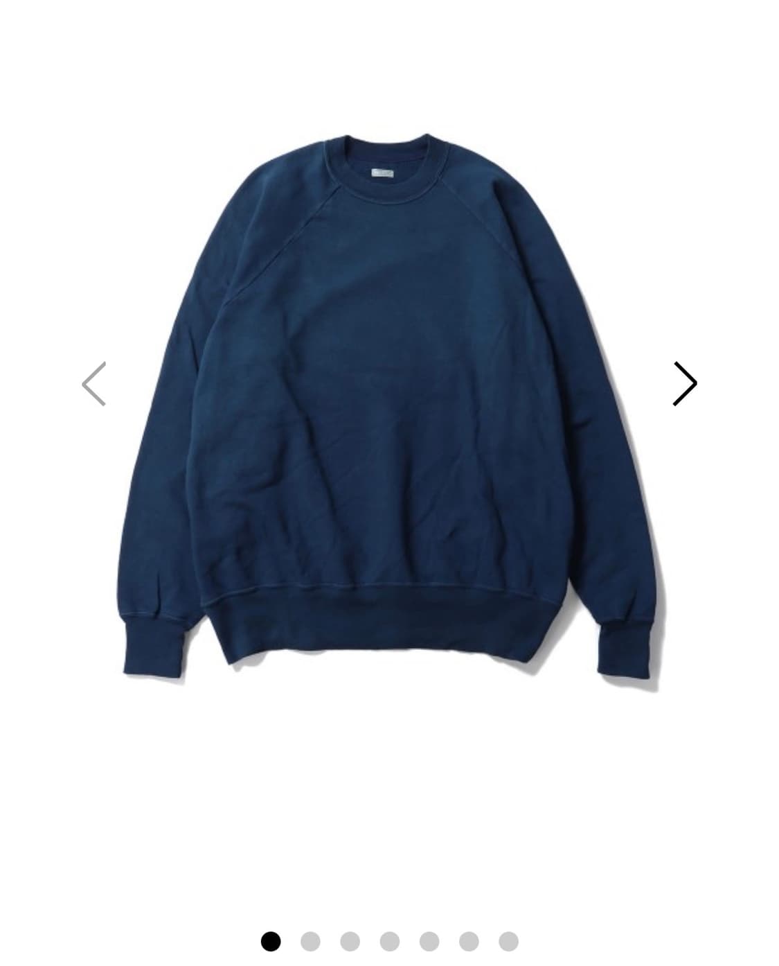 아프레쎄 빈티지 라이트 스웻 네이비3 상품이미지2
