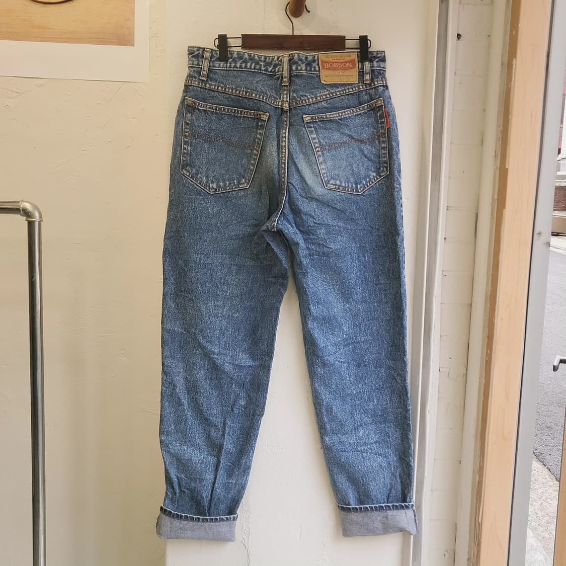 Bobson 빈티지워싱 데님팬츠 상품이미지6