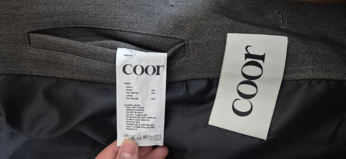 쿠어 멜란지 울 버튼 자켓 멜란지토프 M사이즈무신사스토어 에서 25년 1 상품이미지4