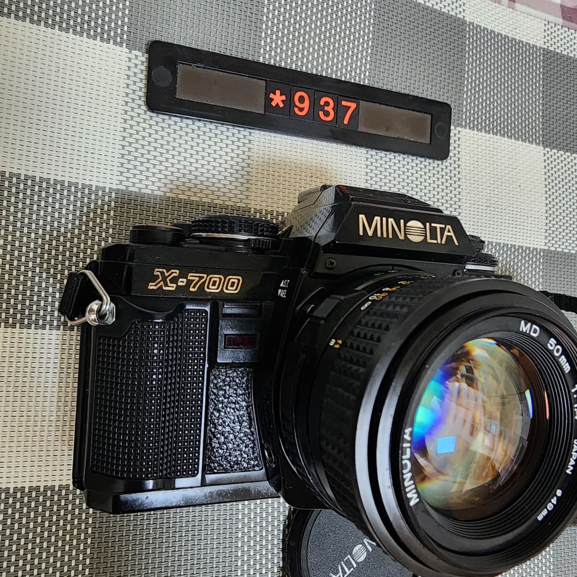 미놀타 X-700 필름카메라 1.4 단렌즈 상품이미지2