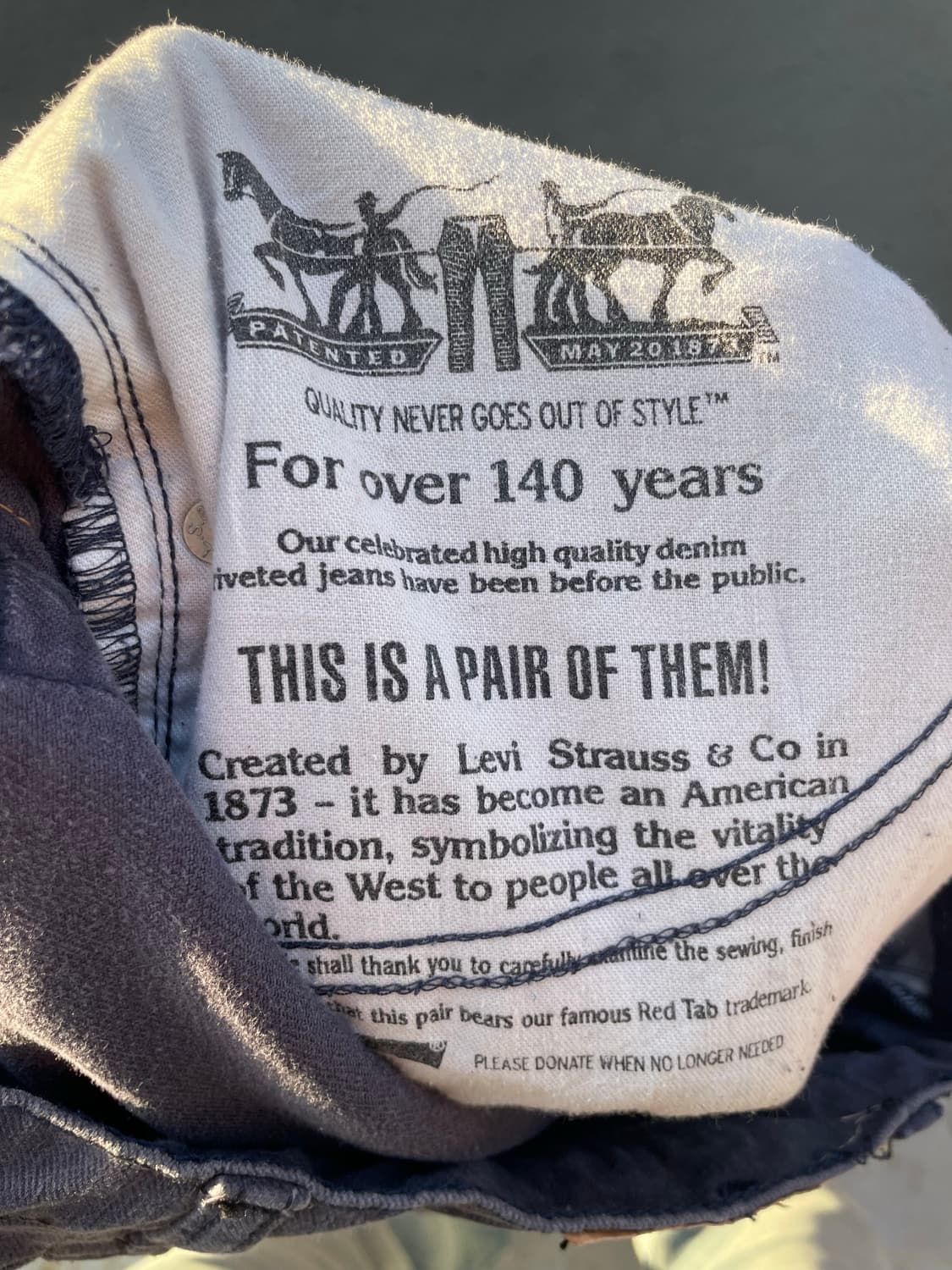 리바이스 559 프렌치 워크 팬츠 상품이미지8