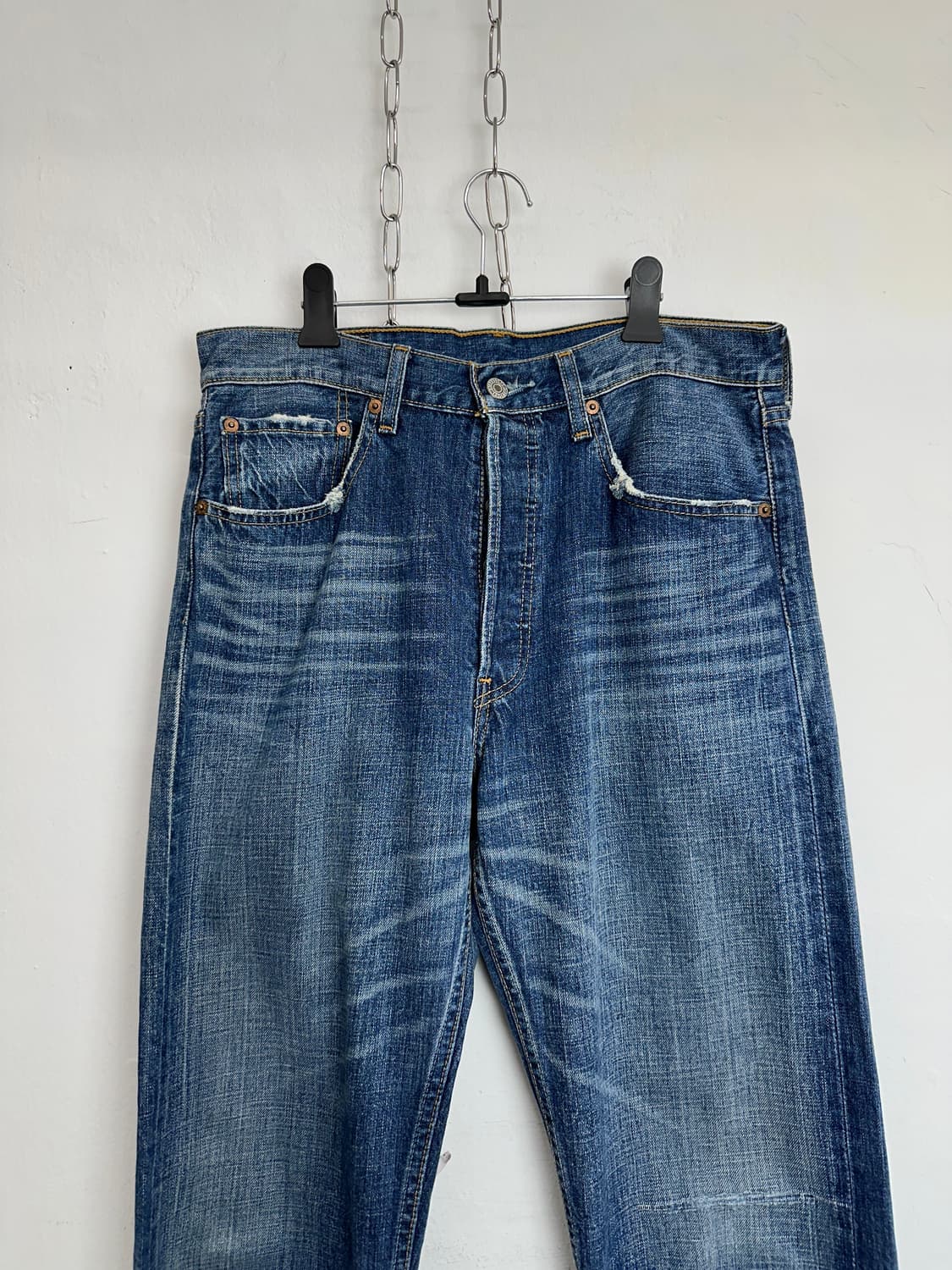 Levi’s 2000s 501 Irregular Denim Pants 상품이미지8