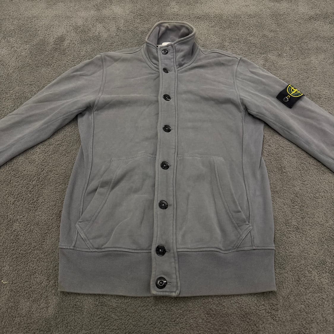 [ 정품/S ] 스톤아일랜드 와펜 버튼 집업 자켓 상품이미지2