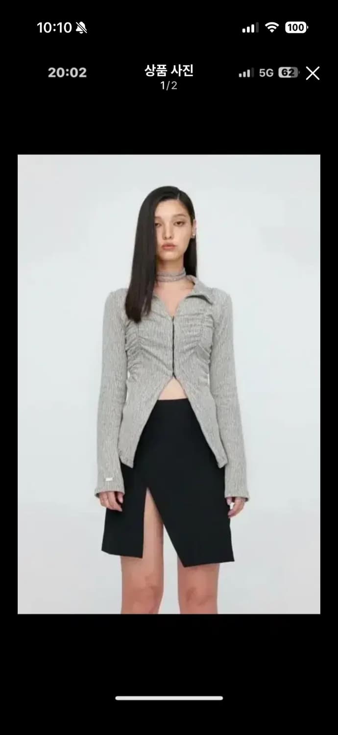 나체 스모킹 니트 셔츠 상품이미지2