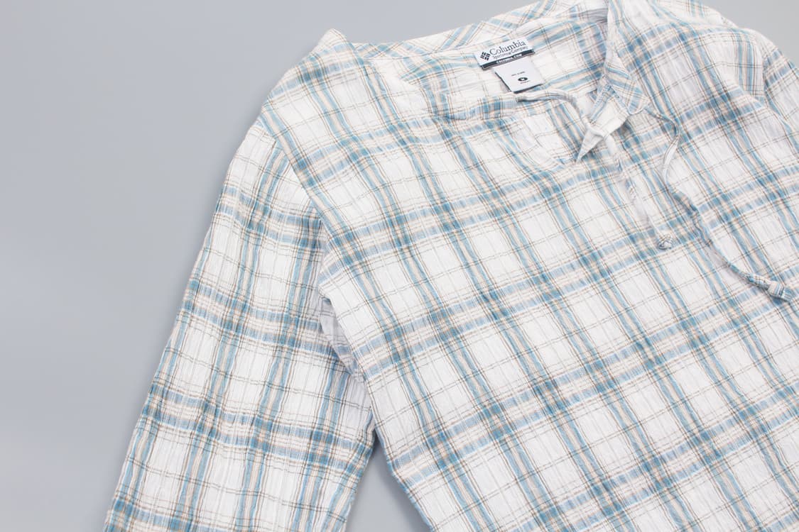 COLUMBIA Natural Check Pullover Blouse ( 상품이미지5