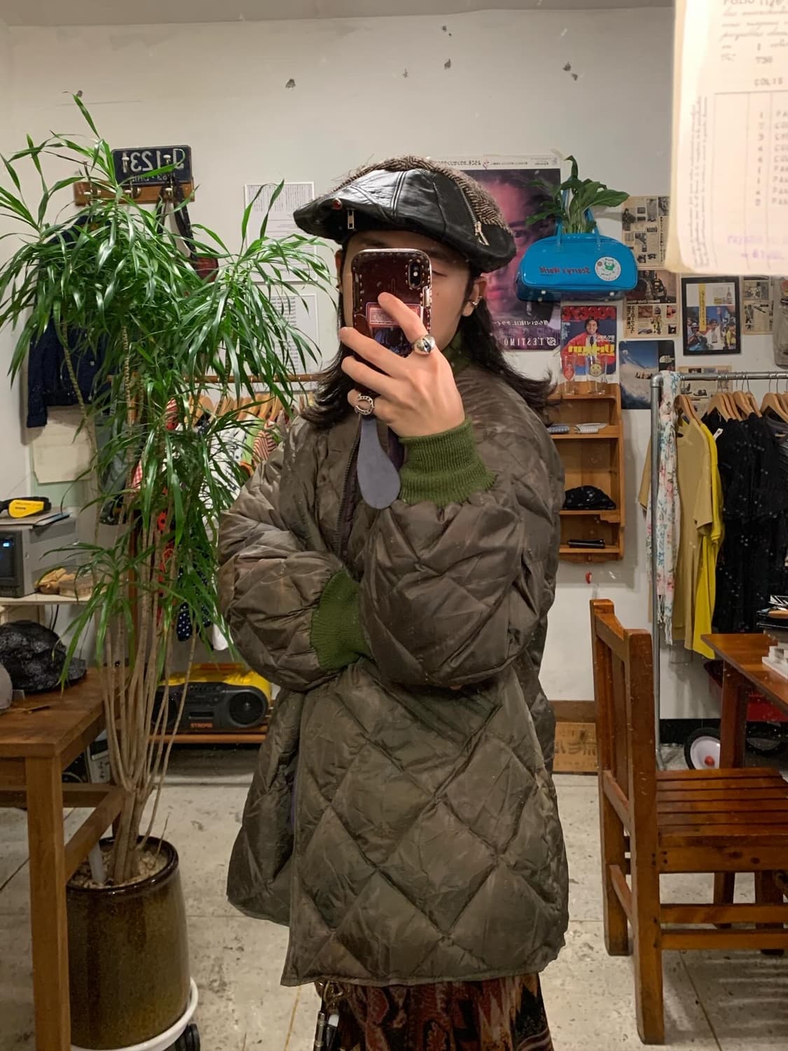 니들스 페이딩 퀼팅 자켓 상품이미지2