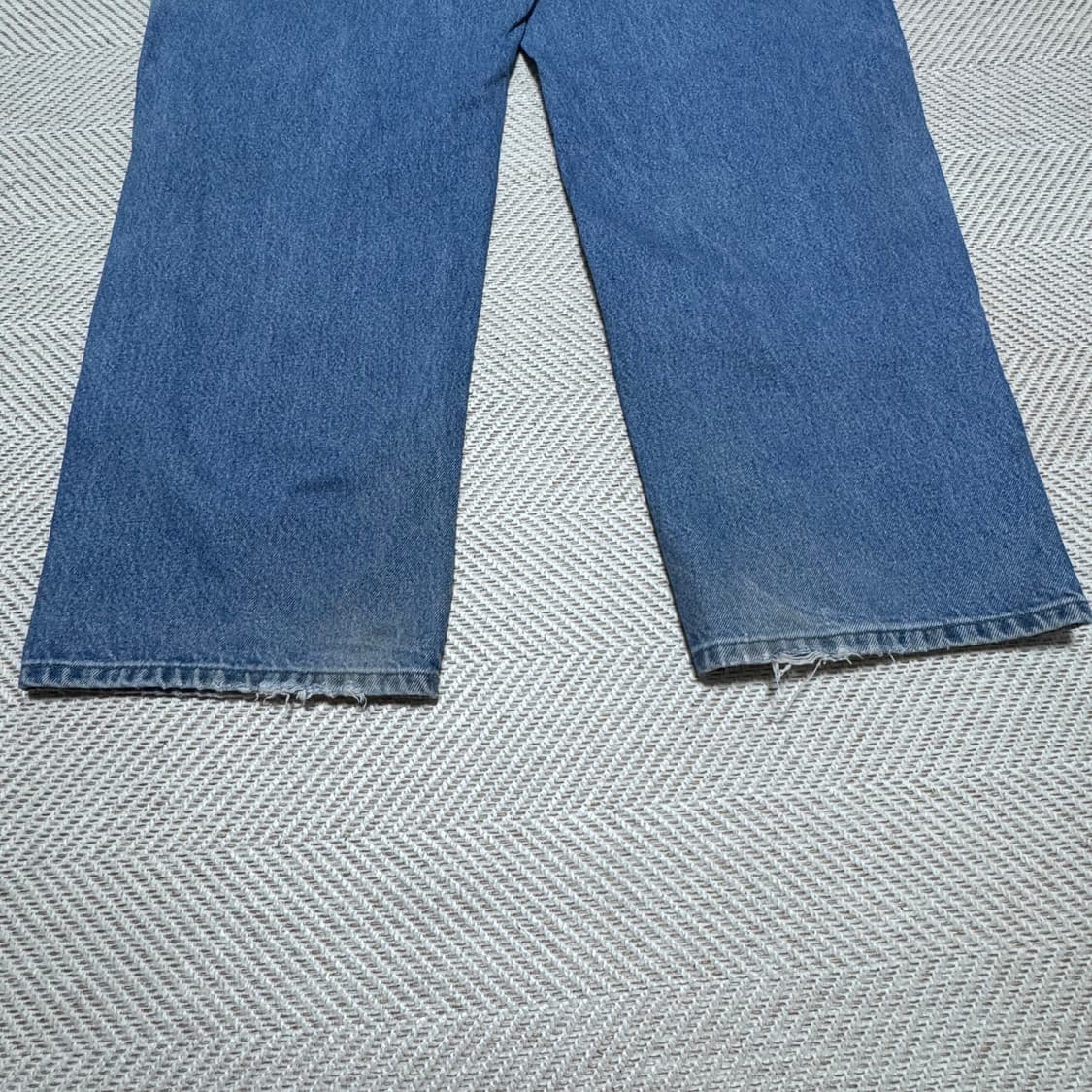 (42X32) 빈티지 칼하트 더블니 B73 DST 데님팬츠 상품이미지8