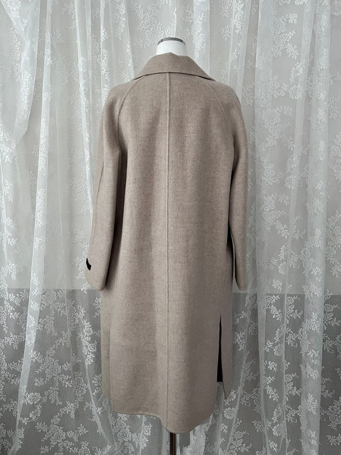 F) 나이스크랍 핸드메이드 코트 베이지 상품이미지3