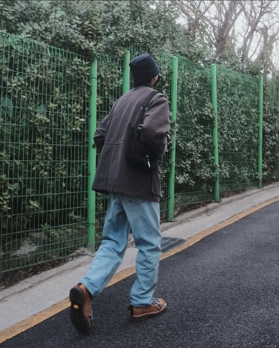 [정품 PRADA] 프라다 포코노 나일론 크로스백 주우재백 남녀공용 상품이미지10