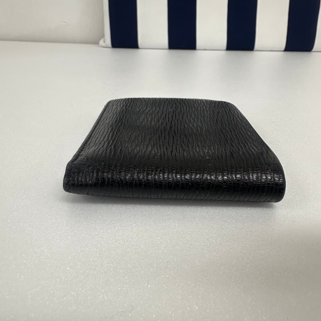 살바토레 페라가모 반지갑 남성지갑 블랙/네이비 상품이미지7