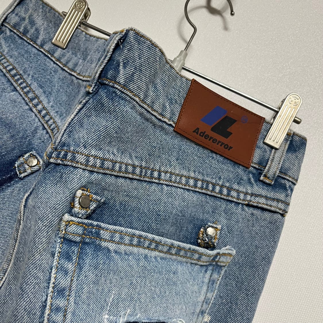 자라 아더에러 워싱 데님 팬츠 EUR 36 상품이미지5