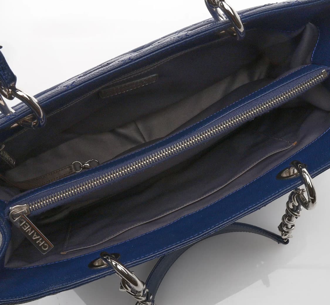 [S급] 샤넬 캐비어 그랜드샤핑 은장 체인 숄더백 판매합니다!!! 상품이미지4