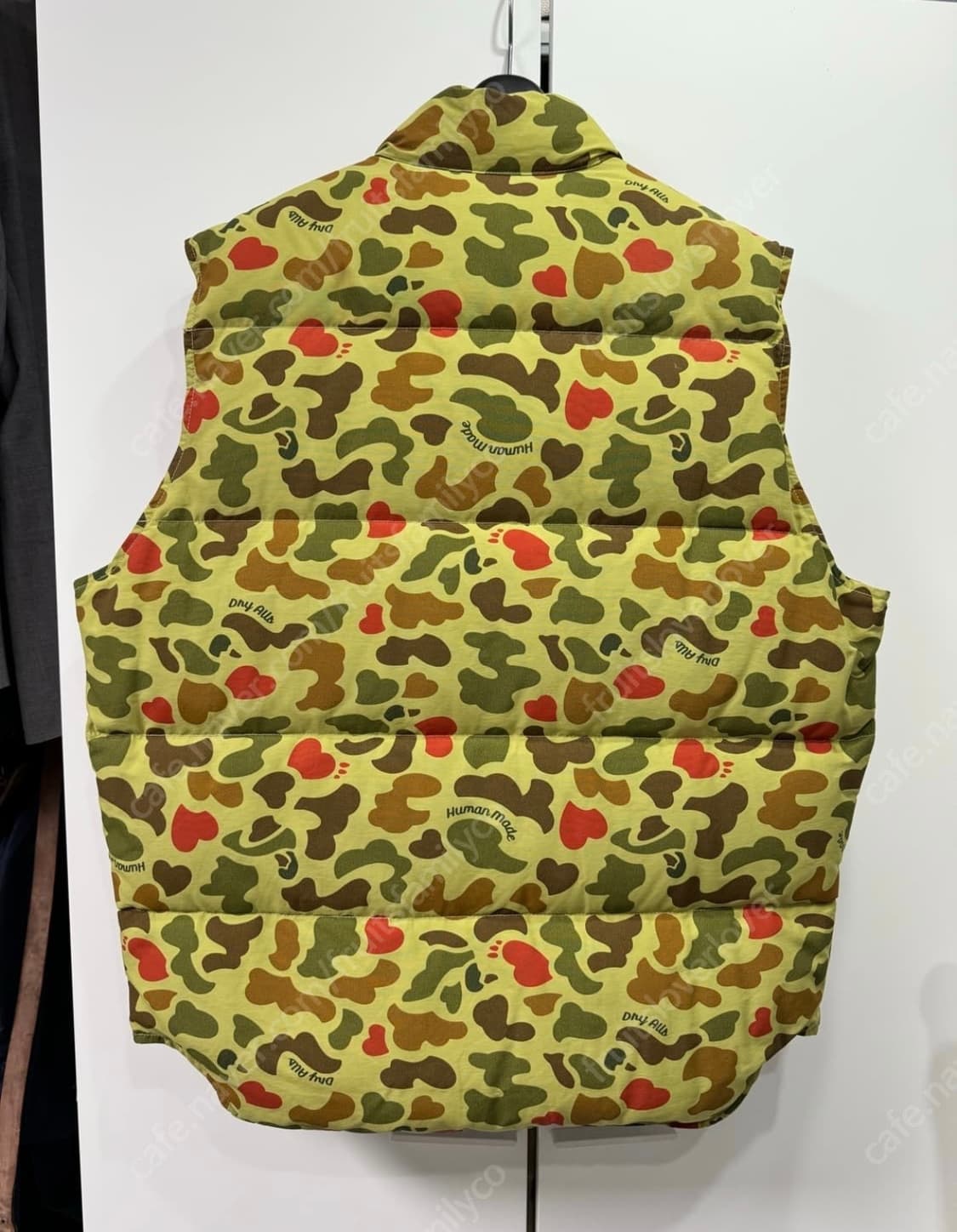 휴먼메이드 덕카모 리버서블 다운 베스트 L사이즈 (105) 상품이미지3