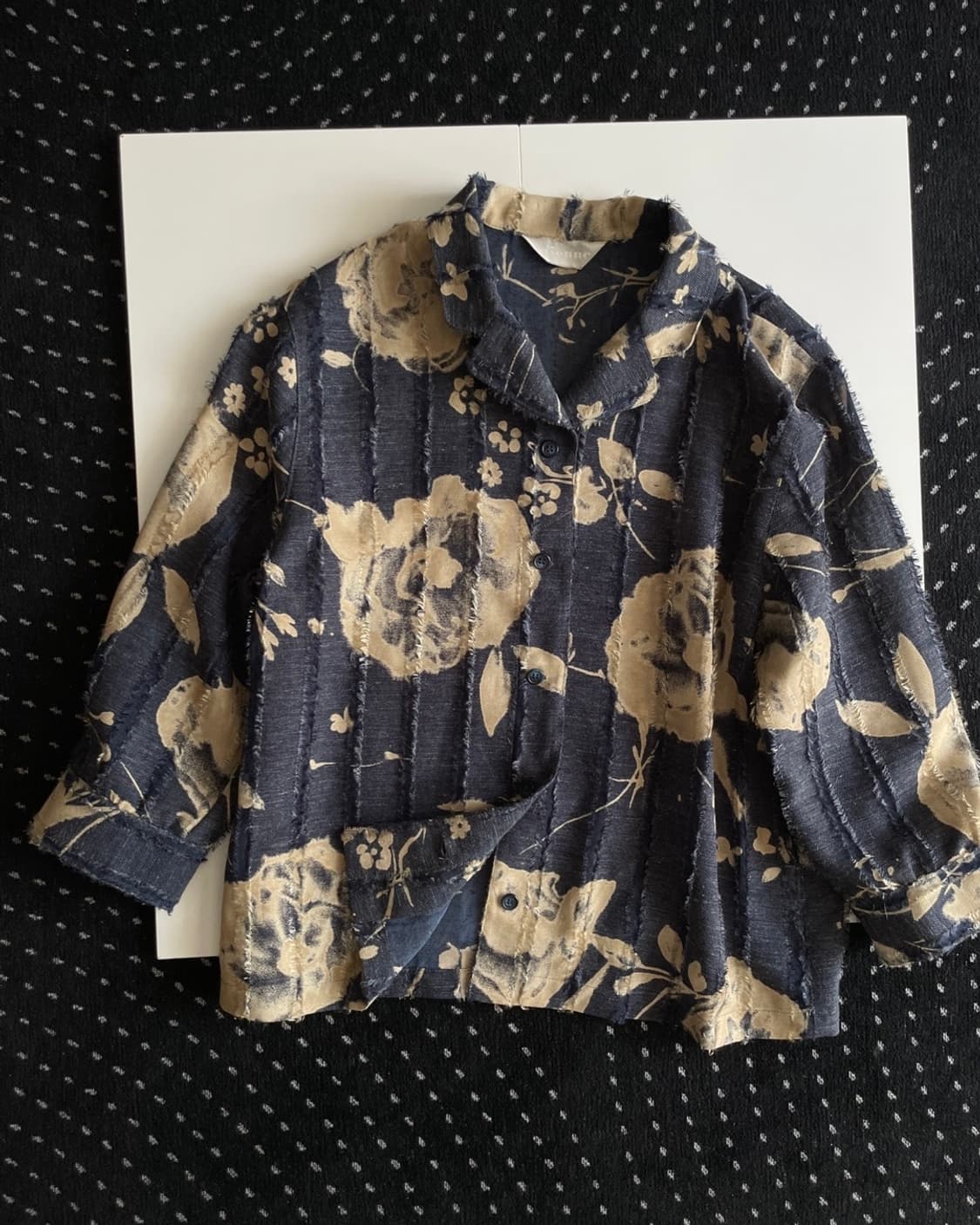 patterned blouse 상품이미지1