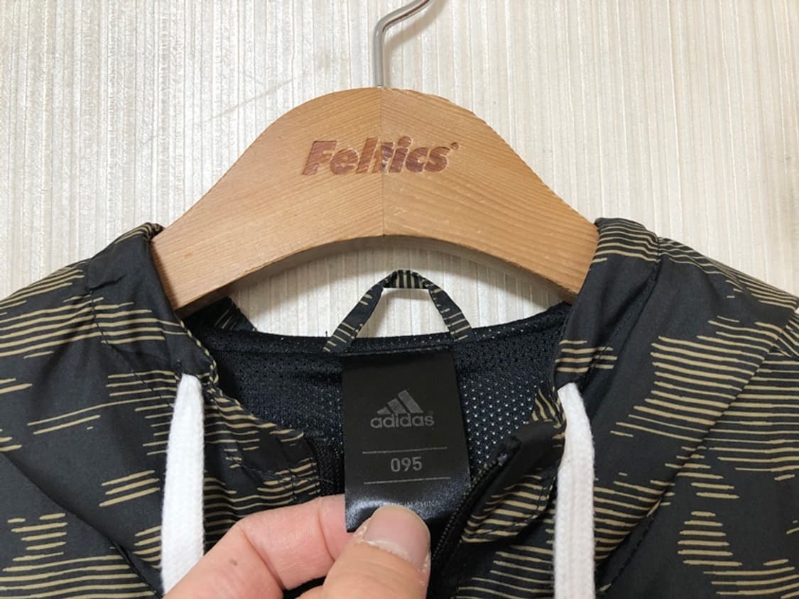 아디다스 15-16 유벤투스 윈드브레이커/후드자켓 블랙X카모 95 상품이미지5