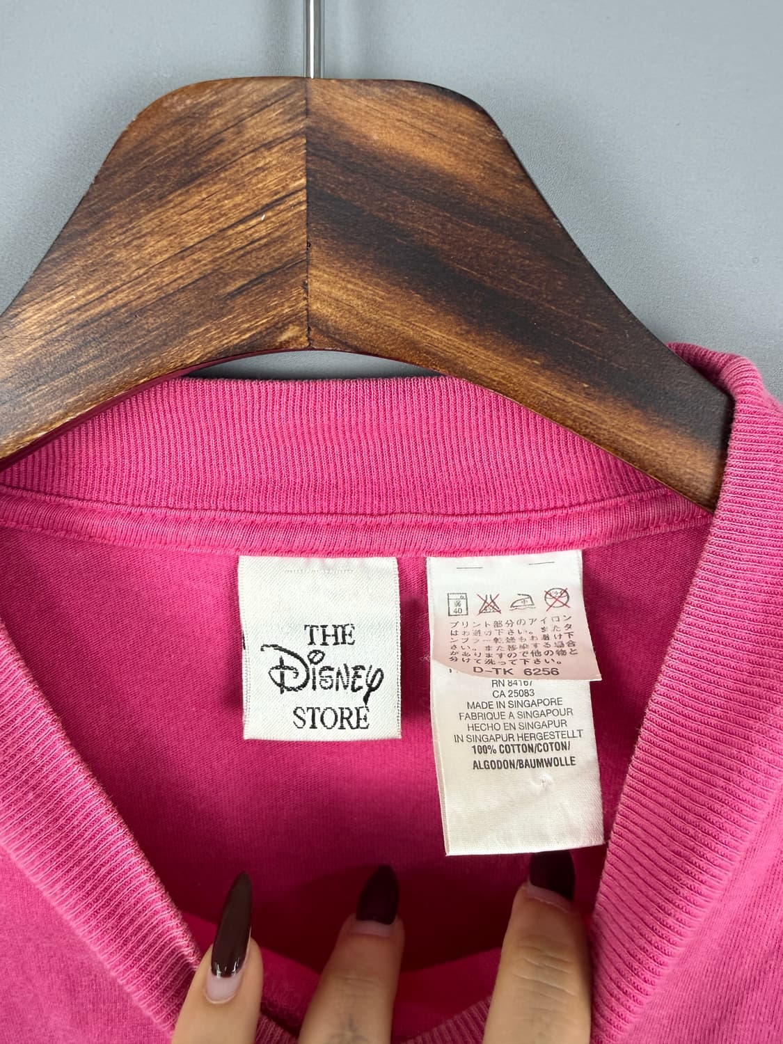 디즈니 미니마우스 자수 반팔 티셔츠 E17 상품이미지5