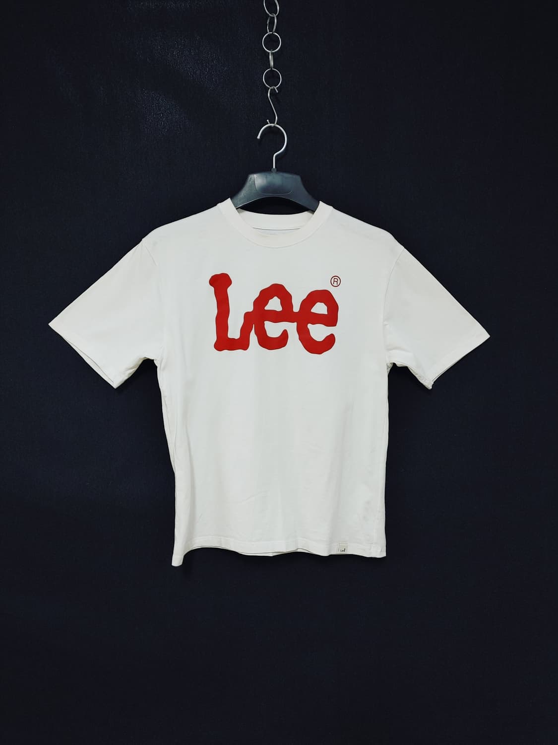 Lee 리 화이트 반팔 라운드티 상품이미지1