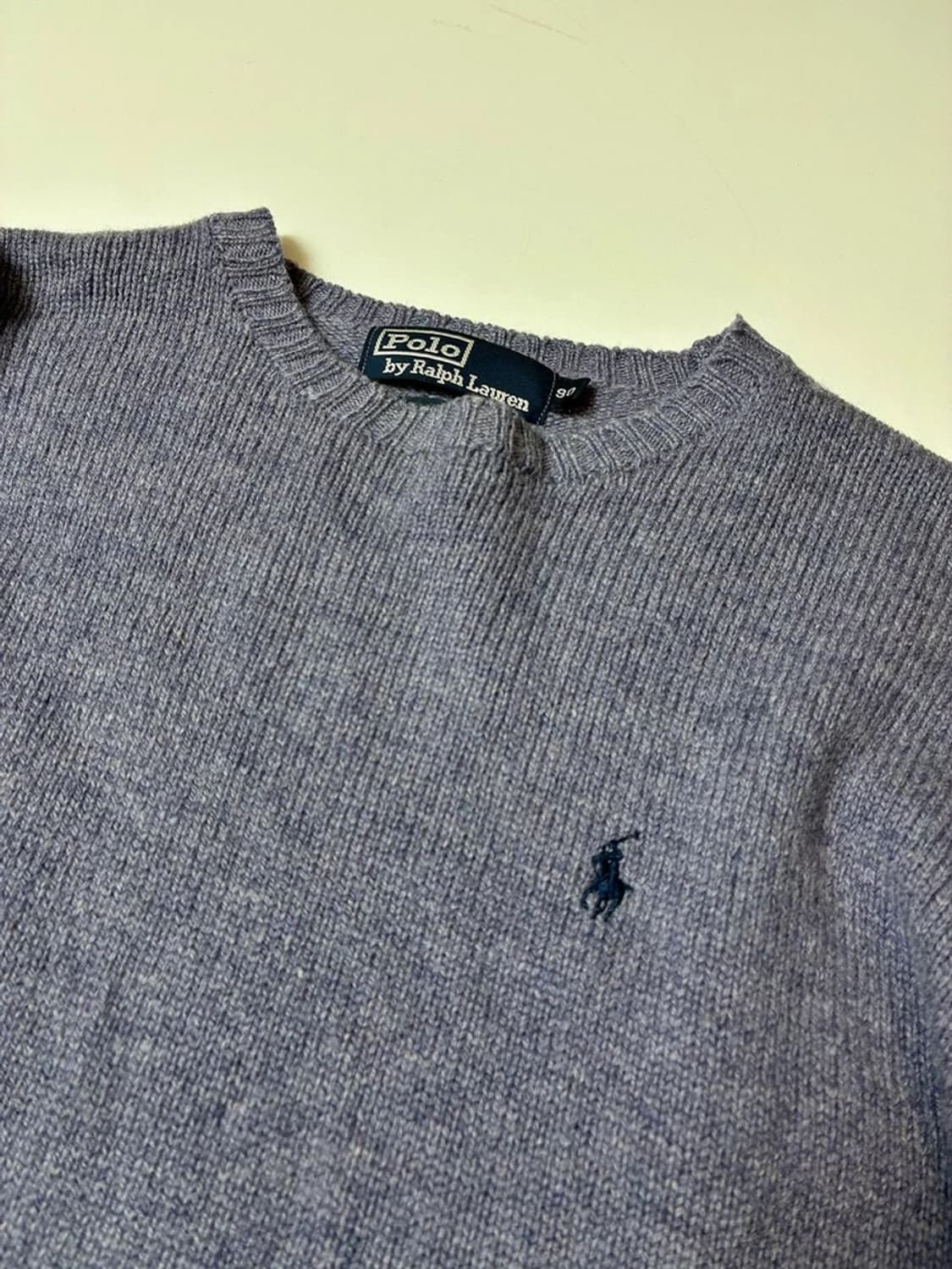 폴로 랄프로렌 90's 램스울 솔리드 니트 PN8121 상품이미지3