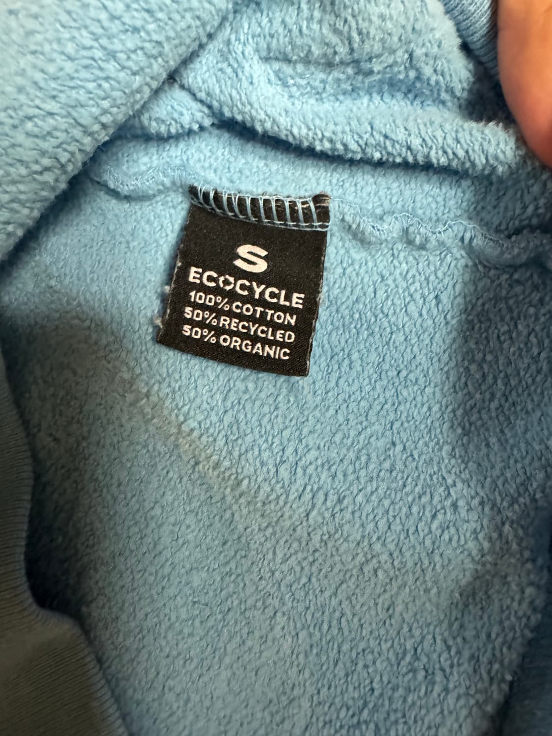 스투시 x CPFM 8볼 피그먼트 다이드 후드 블루 상품이미지5